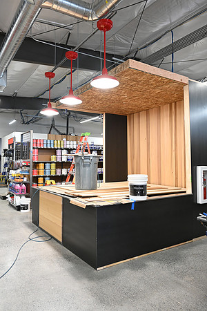 working on paint counter